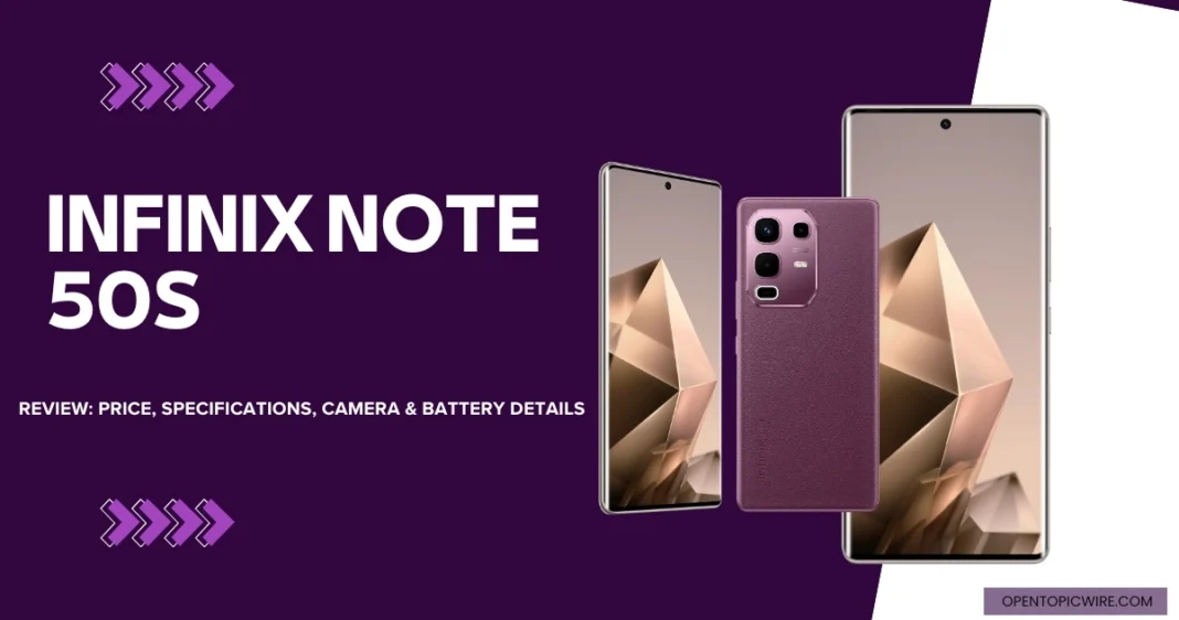 Infinix Note 50s
