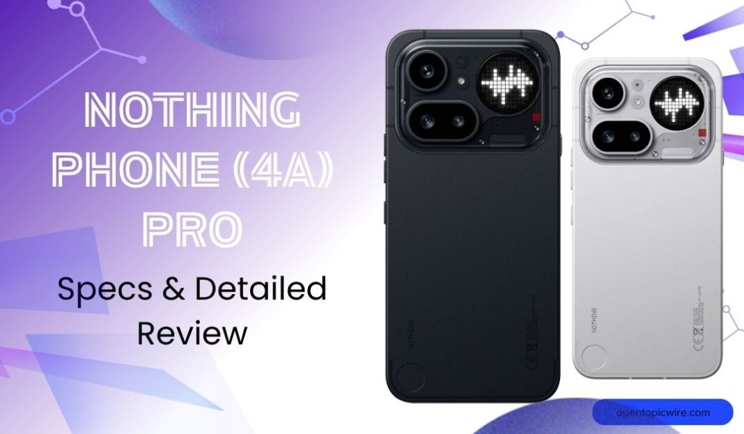 Nothing Phone (4a) Pro